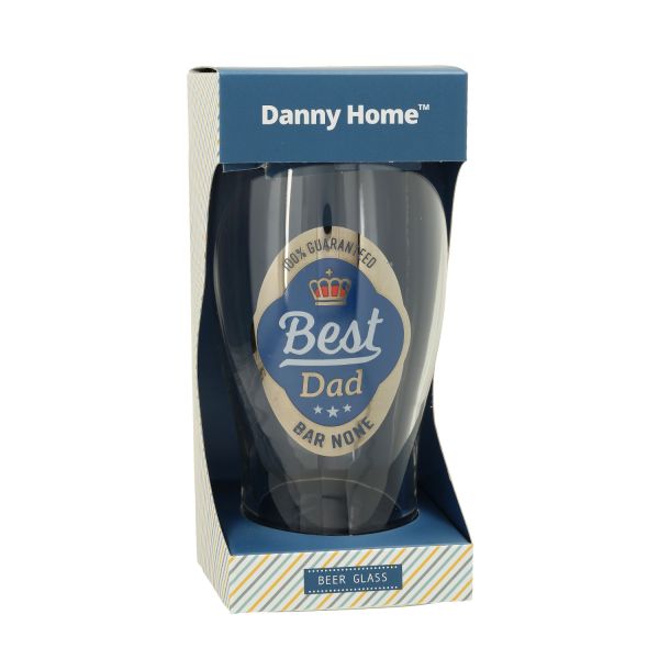 Beer glass FLOW "Best Dad" H15.9cm