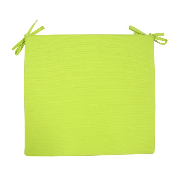 Chair pad SUMMER 38x43x2,5cm, light green