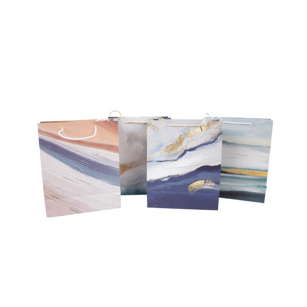 Подарочный пакет MARMOR, 18х23х10см, микс