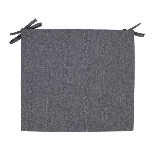 Cushion SUMMER for chair 38x43cm, dark grey