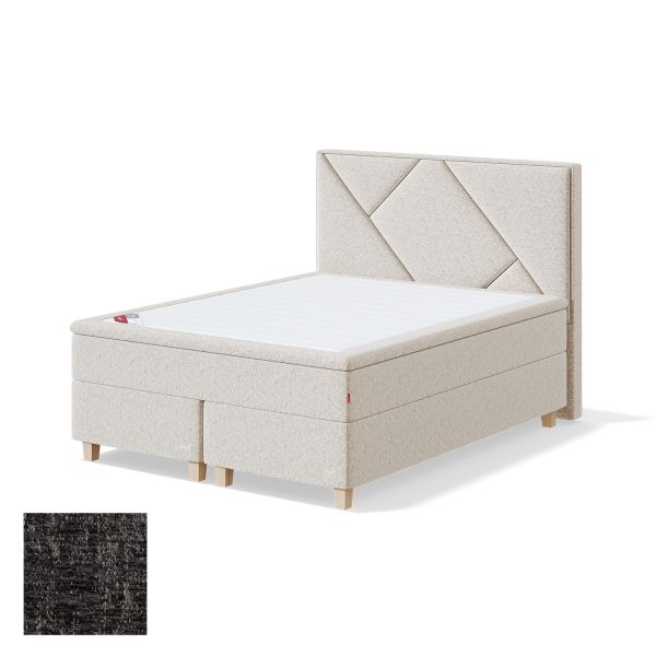 Континентальная кровать RED CONTINENTAL AVOLA 180x200cm, середина, темно-серый