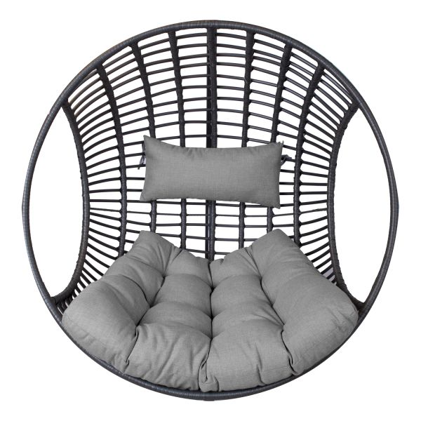 Cushion for hanging chair COCO 95/65x75cm, grey