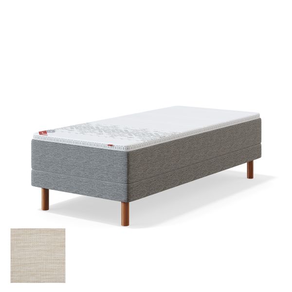 Моторная кровать RED MANGO 90x200cm, жесткий, светло-бежевый