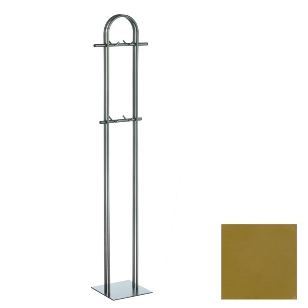 Вешалка ANNA-2, 40x172x12см, база 29x29см, золотой