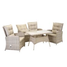 Garden furniture set EMERALD table, sofa, 2 chairs
