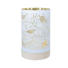 LED-gaisma WINGS BIRDY H15cm balts, ar taimeri