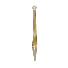 Christmas ornament JOY ICICLE GOLD 15cm, glass