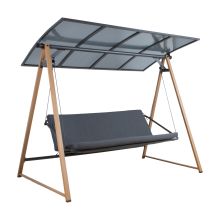 Šūpoles HERNING pelēks