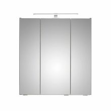 Mirror cabinet with LED lighting 31-I, 65x16xH70cm, grey