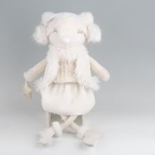 Decoration FAB EMMA H54cm, fox, white