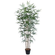 Mākslīgs koks BAMBOO H150cm, melns puķupods