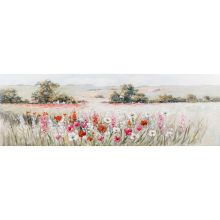 Eļļas glezna 50x150cm, magones