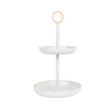 Tiered stand DEIA D24,5xH41cm, warm grey