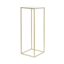 Flowerstand DEIA CHE L 25x25xH70cm, golden