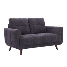 Sofa STEVE 2-seater, dark grey