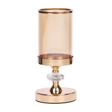 Svečturis CHANLE H26cm ar magnētu, zelta krāsā