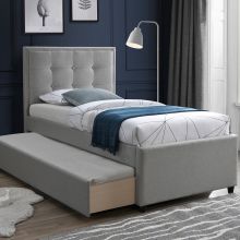 Bed OSWALDO 90x200cm, platinum grey