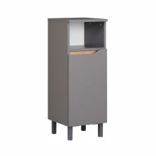 Lower bathroom cabinet 357, 30x33xH72cm, grey