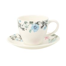 Cup/saucer LILIAN D14,5xH8cm 200ml