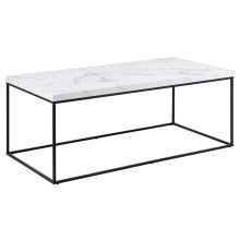 Coffee table BAROSSA 110x55xH45cm, white
