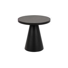 Coffee table SOLI D45xH45cm, black