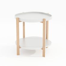 Papildus galdiņš NORAH 50x50xH55cm, balts