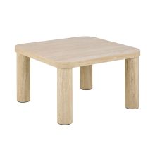 Coffee table SOLANO 60x60xH36cm, beige