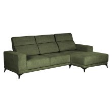 Stūra dīvāns DARLA LS tumši zaļš