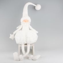 Decoration FAB EMILIA H83cm, gnome, white