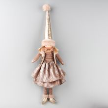 Decoration FAB ELSA H51cm, elf, golden