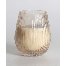 Свеча в стеклянном стакане NATURE GREEN H10,8см, French Pear & Freesia