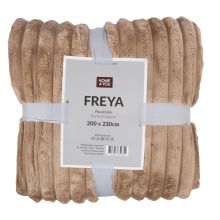 Plaid FREYA XL 200x230cm, beige