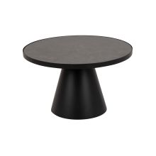 Coffee table SOLI D65xH40cm, black