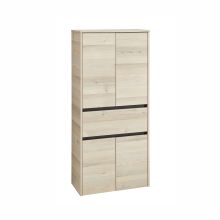 Augsts vannas istabas skapis 393, 67x33xH146cm