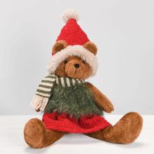 Decoration FUN SANNA H45cm, bear, girl