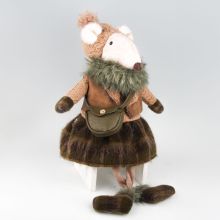 Decoration FAB HANNA H58cm, mouse, girl