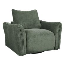 Armchair DIVI swivel, mint green