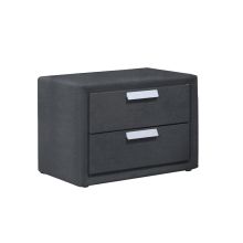 Nightstand GRACE dark grey