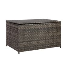 Spilvenu kaste WICKER 122x52xH62cm, tumši brūns