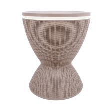 Bar set BELLE 3 in 1, grey plastic