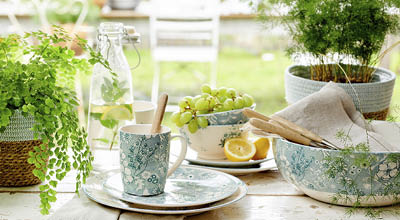 Collections for tableware, spring 2023